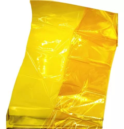 Papel celofán color Amarillo