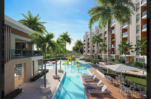 Venta De Apartamentos En Cap Cana Con Piscina Vista Cana Golf