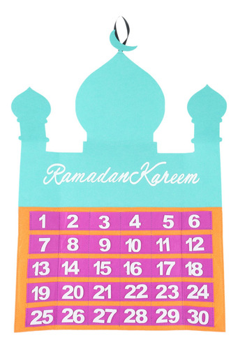 Calendario De Ramadán, Calendario Colgante De Cuenta Regresi