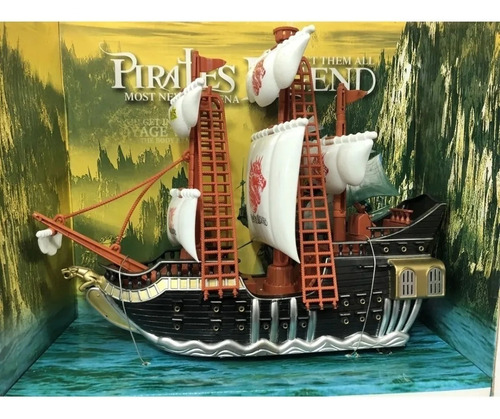 Barco Pirata Con Luces Y Sonido Grande Lyon Toys @ Mca
