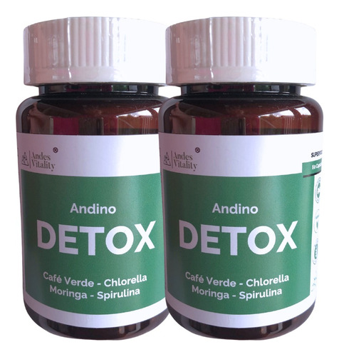 Detox Andino - Quemador De Grasa X2