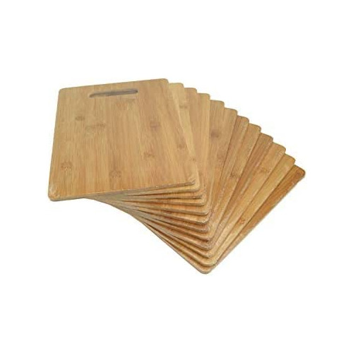 (set De 12) Tablas De Cortar De Bambú Granel De 12'x9'...