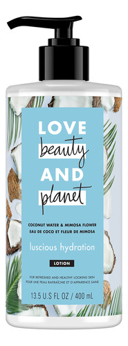 Locion Corporal Love Beauty & Planet Luscious Hydration Agua