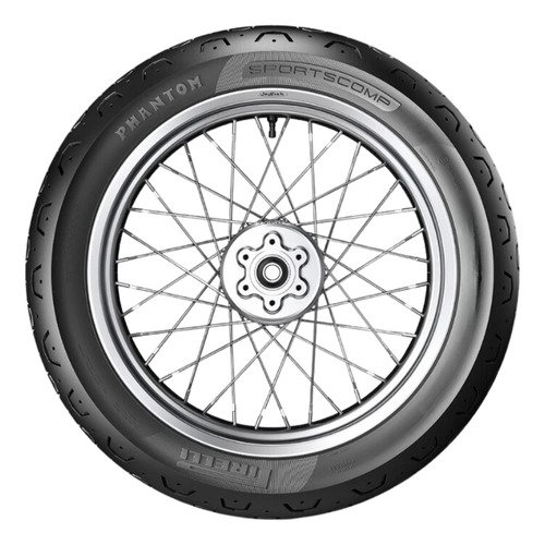 Pneu Pirelli Phantom Dianteiro 100/90-18 Moto Uso Sem Câmara
