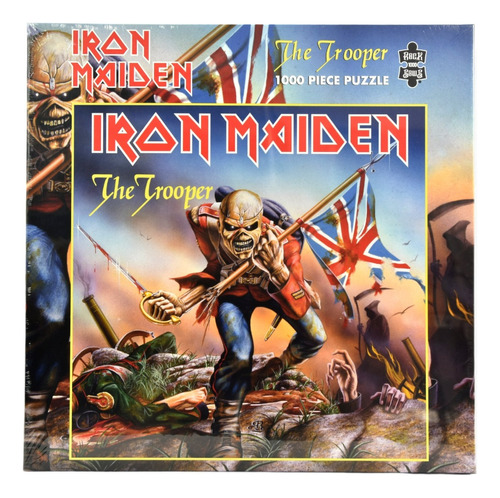 Iron Maiden The Trooper Rompecabezas Importado 100% Original