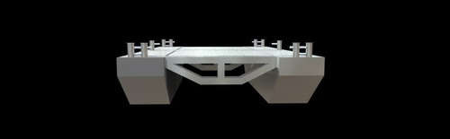 Flutuante Lancha Balsa Aluminio Naval Qualquer Finalidade