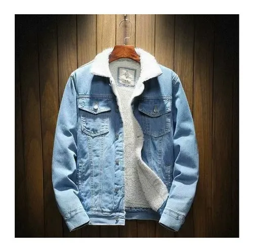 Jaqueta jeans cheap quente