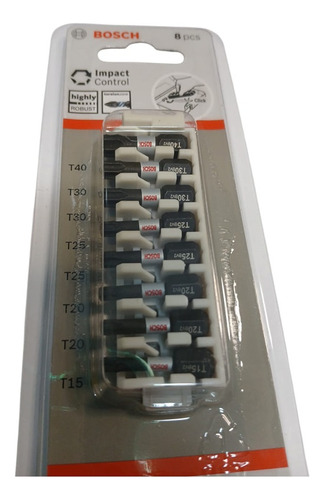 Bosch Juego Brocas Impact Control Torx 25mm
