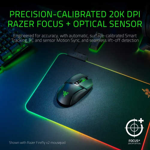 Imagen 6 de 9 de Mouse Inalambrico Gamer Razer Basilisk Ultimate 20kdpi Rgb
