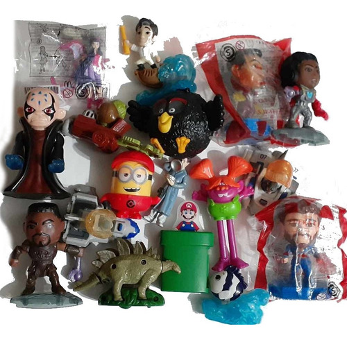 Lote De 17 Muñecos Juguetes Mc Donalds Burger King Oferta (Usado)