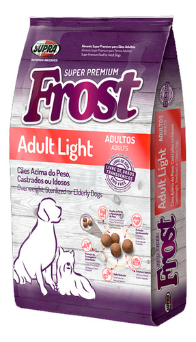 Comida Perro Adulto Frost Light Senior 2,5 Kg