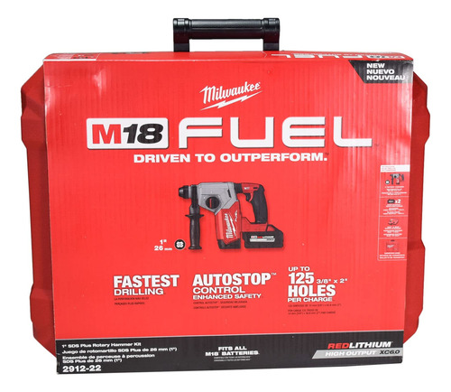 Milwaukee 2912-22 M18 Fuel Brushless Lithium-ion 1 In. Cordl