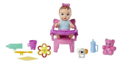Barbie Skipper Babysitters Inc Baby - Muñeca Pequeña Y Ac