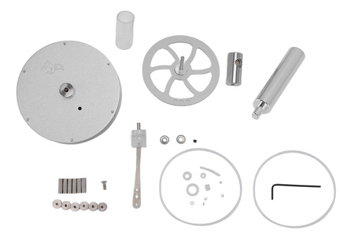 Modelo De Motor Stirling: Aluminio De Baja Temperatura