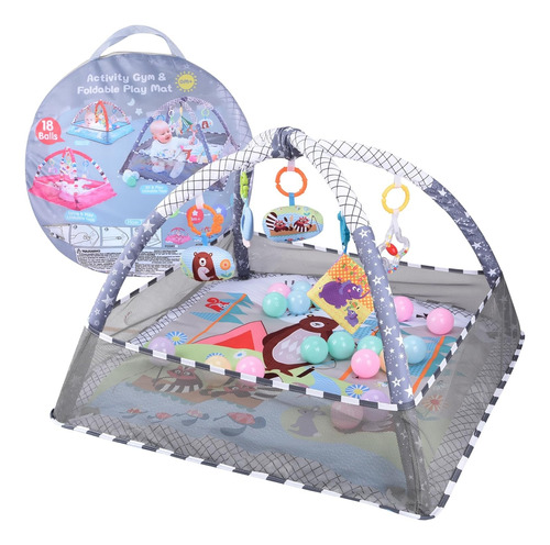 Gimnasio Para Bebe Tipo Corral De Pelotas Fisher Pataditas