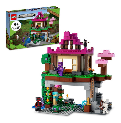 Kit Lego Minecraft El Campo De Entrenamiento 21183 +8 Años Cantidad de piezas 534