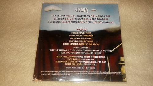 Gabriel Lombardo Quinteto - La Estafa (cd Nuevo, Sellado)