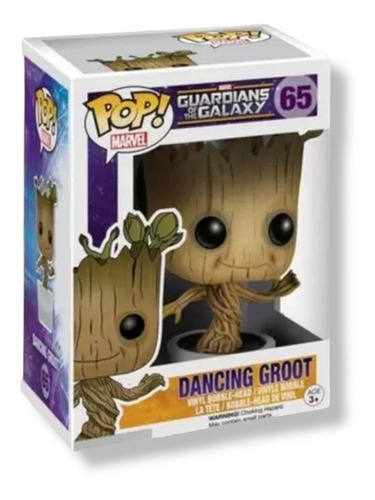 Funko Pop Groot Dancing 65 Guardianes De La Galaxia Marvel