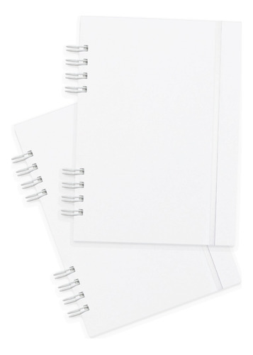 Cuaderno Blanco A5 Ecologico 180 Hojas - Pack X2 Unidades