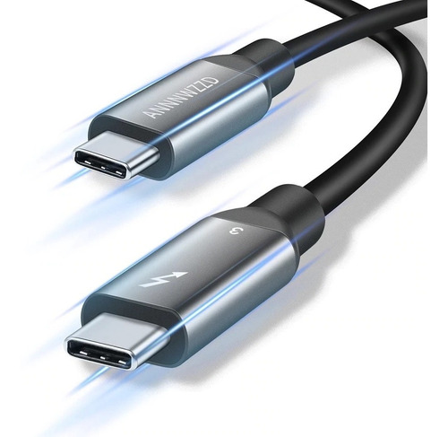 Cabo Thunderbolt 3 Usb C 40 Gbps 100w 5k60hz 80cm