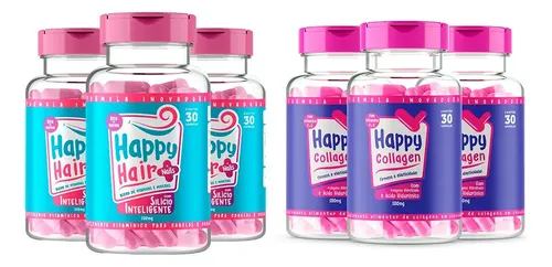 3 Happy Hair 3 Happy Colagenos
