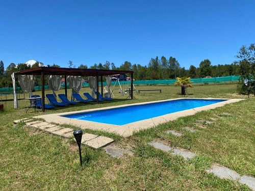 Hermosas Cabañas Con Vista Al Volcan Y Piscina