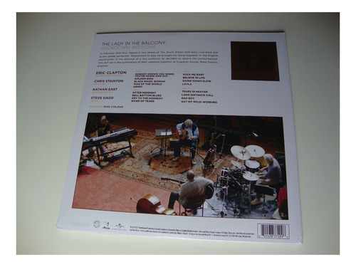 Lp Vinil Duplo - Eric Clapton - The Lady In The Balcony: Loc