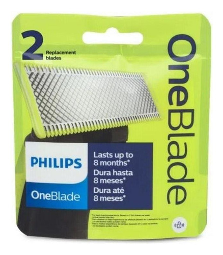 Lâminas Para One Blade Philips Qp220/51 2 Unidades