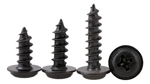 Tornillos Autorroscantes Pwa Negros M3 14101k Cantidad