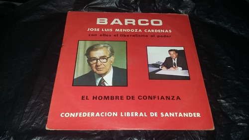 Lp Virgilio Barco Jose Luis Mendoza El Hombre De Confianza