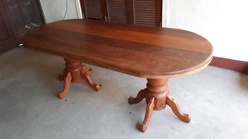 Imagen 3 de 5 de Mesa Algarrobo 2m Con Pata A Eleccion