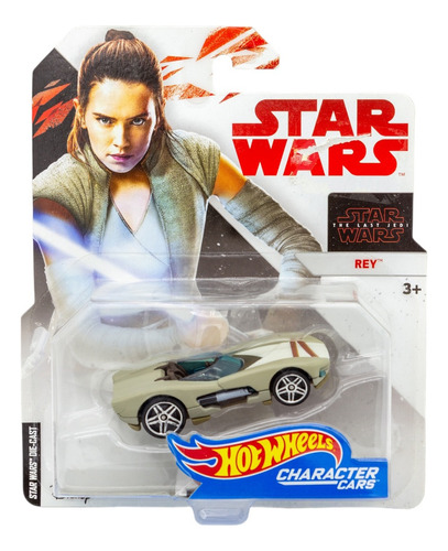 Rey Star Wars The Last Jedi Hot Wheels Character Cars Mattel