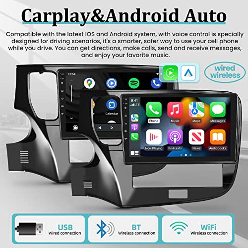 Pack Estéreo De Coche Nhopeew 10.1 Android 13 Con Gps Y Blue