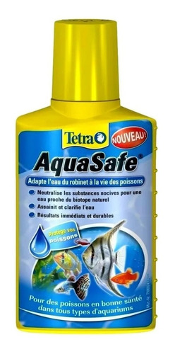 Anticloro P/ Água De Aquário 250ml - Tetra Aquasafe 