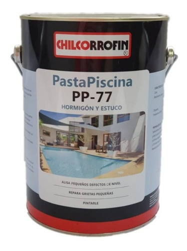 Pasta Piscina Pp-77 Chilcorrofin 7 Kg Blanca Pinturasonline