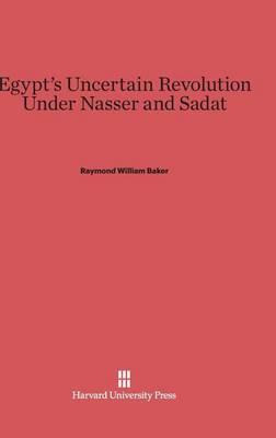 Libro Egypt's Uncertain Revolution Under Nasser And Sadat...