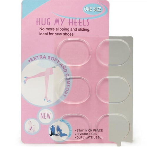 8 Blisters De 6 Botones Gel Silicona Protección Pies Zapatos
