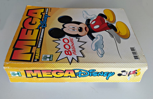 Gibi: Mega Disney, No 1 - Editora Abril, Disney, Ano 2012 (Usado)