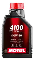 Comprar Aceite Sintético Motul 10w40 4100 4 Lts