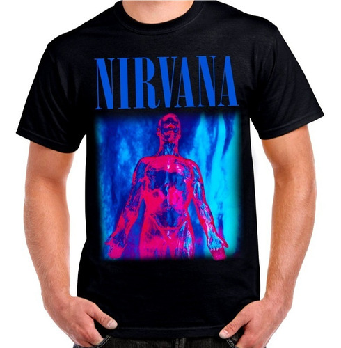 Nirvana Polera Metal/rock Estampada Impresión Directa