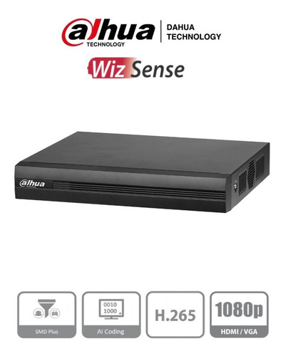 Dvr Dahua Xvr1b16-i 2mp 16ch 1080p Lite H.265+, +ssd 1tb