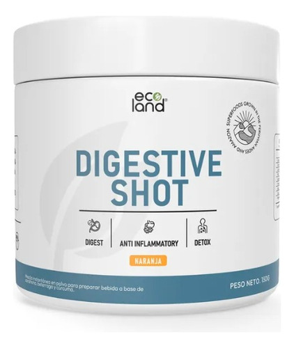 Antinflamatorio Y Digestivo Ecoland Digestive-shot 150gr