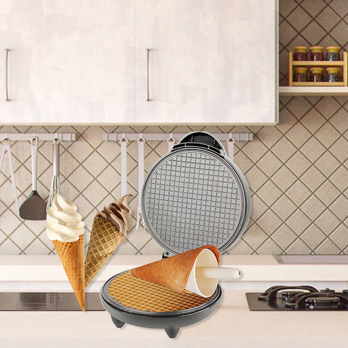 Máquina Eléctrica De Conos De Helado De 1200 W Con Cono De G