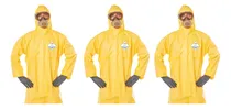 Comprar Pack 3 Mamelucos Descartables  Protección Química\u002Fbiológica