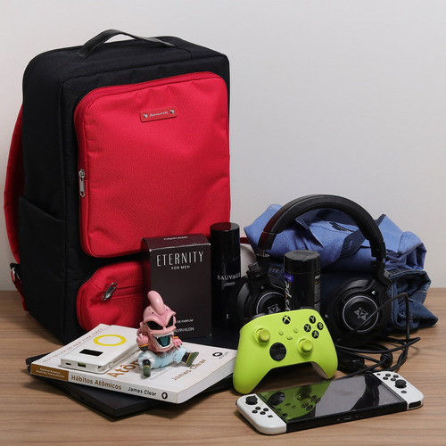 Mochila Adamantiun Shield Prime Custom Notebook 16 Polegadas