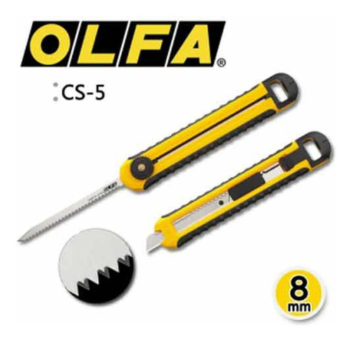 Cutter Cortante Olfa Cs-5 2 En 1