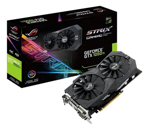 Tarjeta De Video Nvidia Asus Rog Strix Gtx 1050 Ti 4gb Oc (Usado)