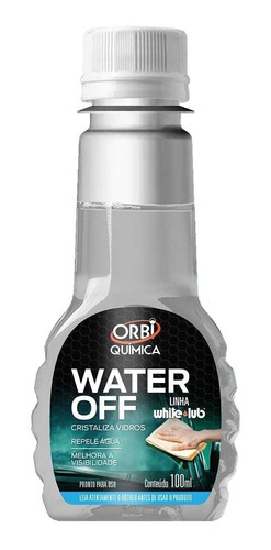 Cristalizador De Vidros Water Off Orbi 100 Ml