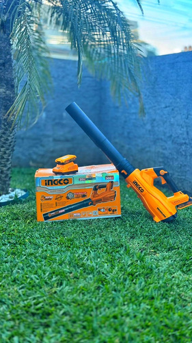 Soprador De Folhas Ingco C/ 2 Baterias