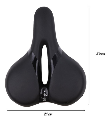 Assento De Bicicleta Oco Para Homens E Mulheres, Assento